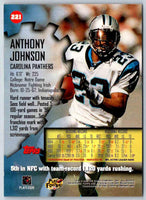 1997 Topps Stadium Club Football Anthony Johnson #221