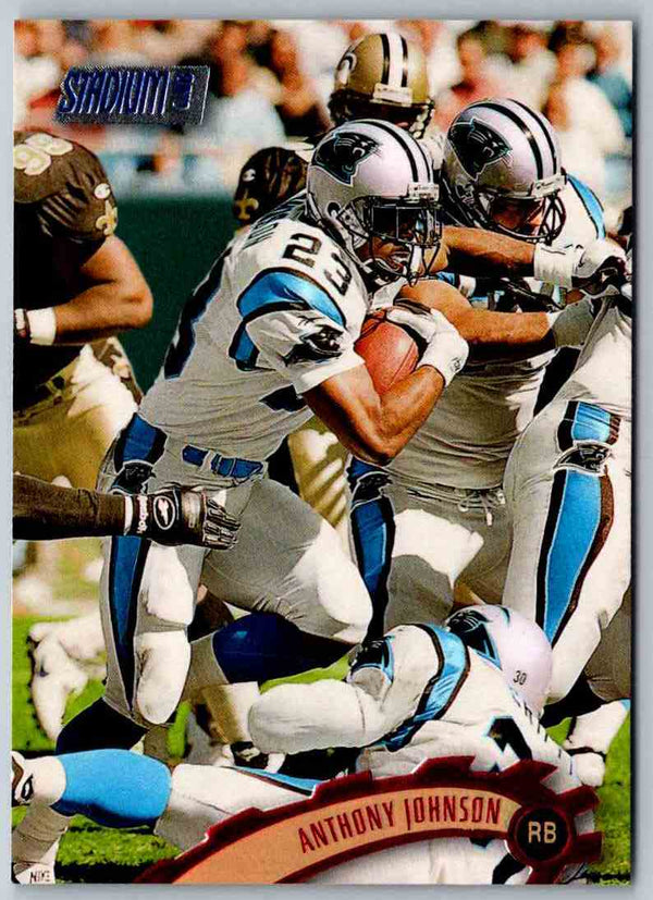 1997 Topps Stadium Club Football Anthony Johnson #221
