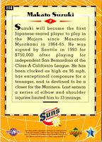 1995 Upper Deck Minors Mac Suzuki #114