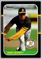 1987 Donruss Dave Leiper #472 Rookie
