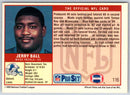 1989 NFL Proset Jerry Ball