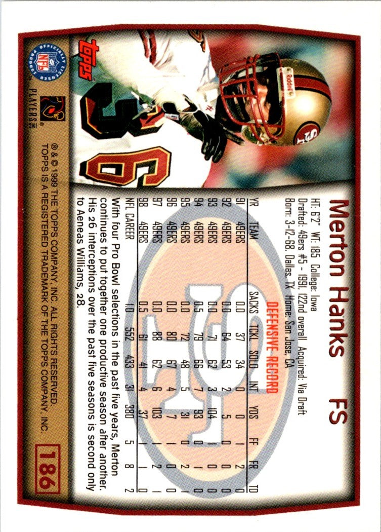 1999 Topps Collection Merton Hanks