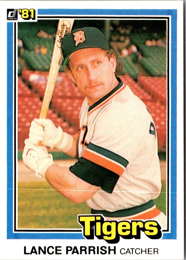 1981 Donruss Lance Parrish #366