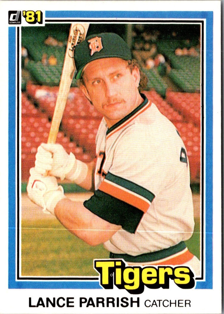 1981 Donruss Lance Parrish