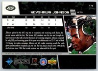 1998 Upper Deck Keyshawn Johnson #178