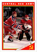 1991 O-Pee-Chee Central Red Army Central Red Army