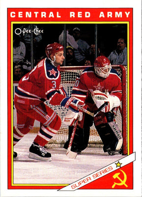 1991 O-Pee-Chee Central Red Army Central Red Army #30R