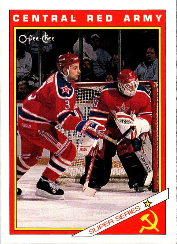 1991 O-Pee-Chee Central Red Army Central Red Army #30R