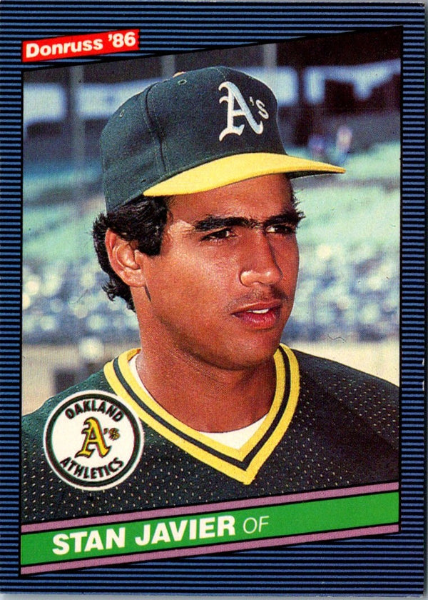 1986 Donruss Stan Javier #584 Rookie