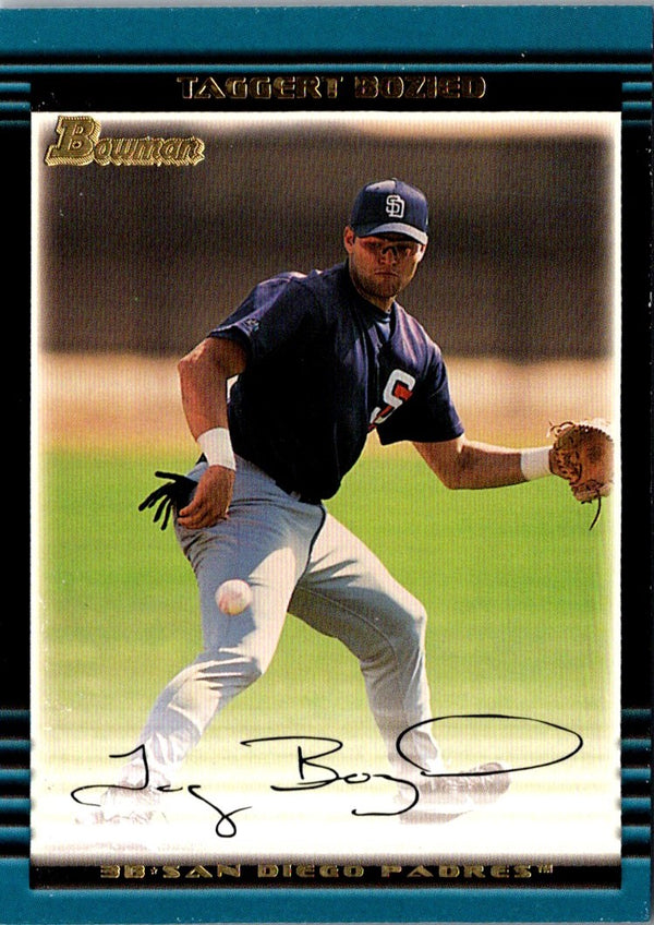 2002 Bowman Draft Picks & Prospects Taggert Bozied #BDP118 Rookie