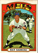 1972 Topps Ray Sadecki