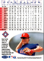 1996 Fleer Texas Rangers Dean Palmer #12