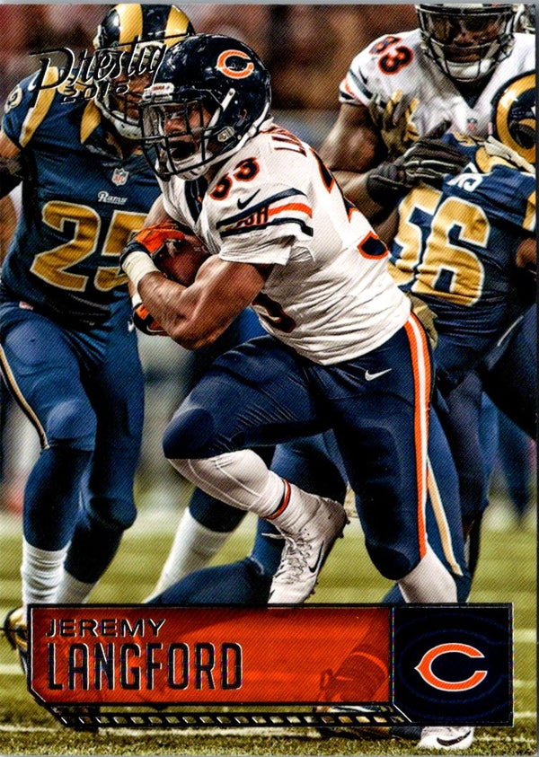 2016 Panini Playoff Jeremy Langford #34