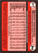 1989 Topps Traded Benny Distefano