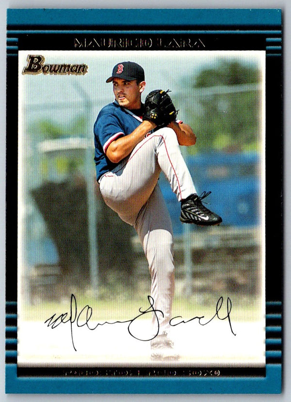 2002 Bowman Mauricio Lara #396 Rookie