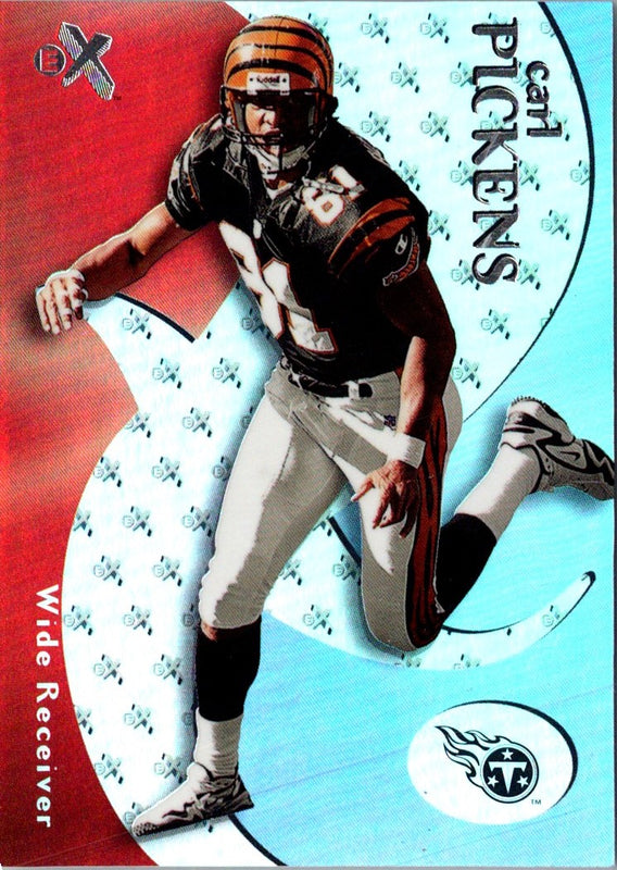 2000 Fleer E-X Carl Pickens #80