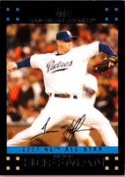 2007 Topps Updates & Highlights Red Back Trevor Hoffman #UH241