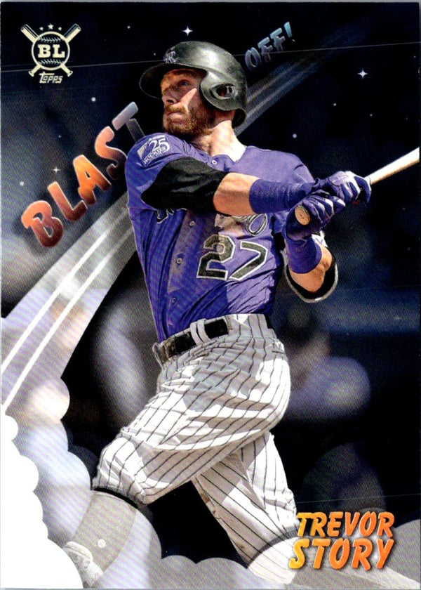 2019 Topps Big League Blast Off! Trevor Story #BO-6