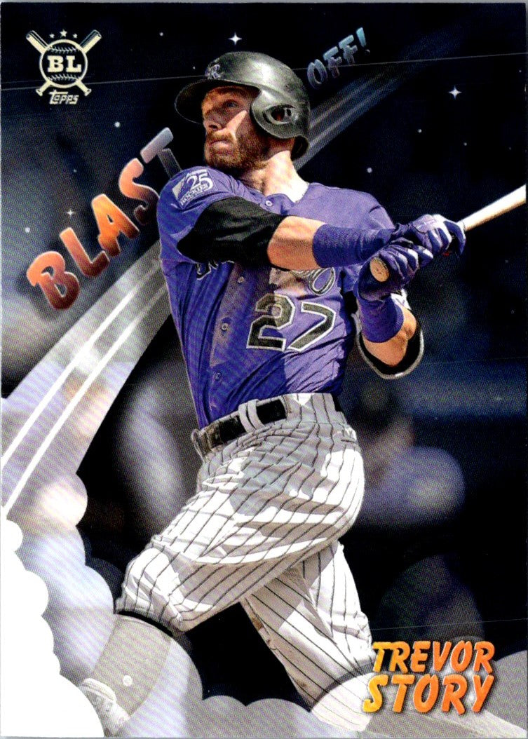 2019 Topps Big League Blast Off! Trevor Story