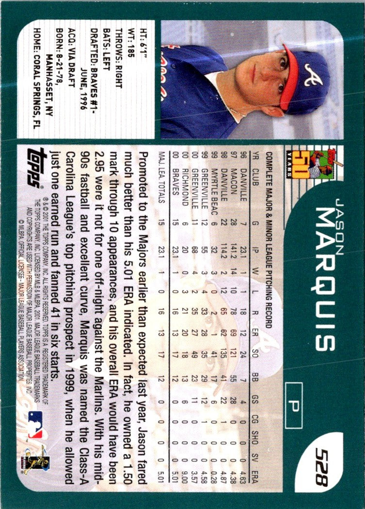 2001 Topps Jason Marquis