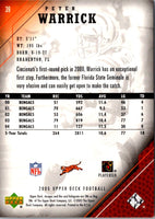 2005 Upper Deck Peter Warrick #39