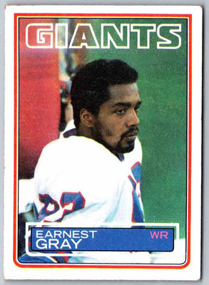 1983 Topps Earnest Gray #125