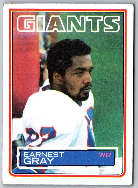 1983 Topps Earnest Gray #125