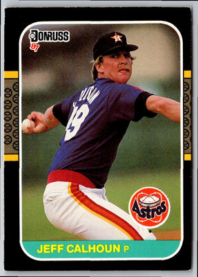 1986 Donruss Jeff Calhoun #426 Rookie