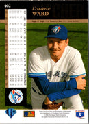 1994 Upper Deck Electric Diamond Duane Ward