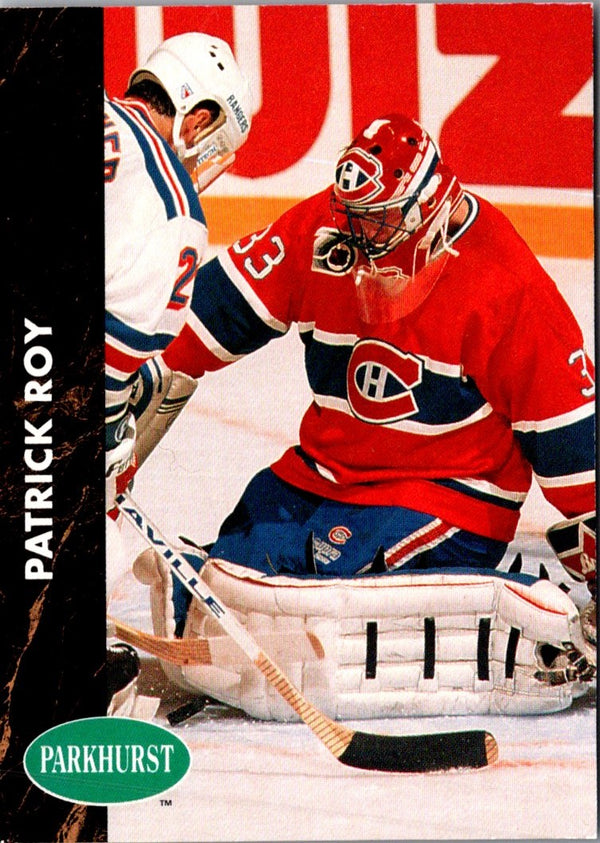 1991 Parkhurst French Patrick Roy #90