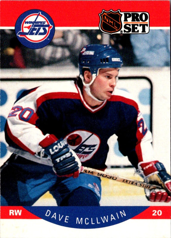 1990 Pro Set Dave McLlwain #333