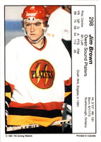 1990 7th Inning Sketch OHL Jim Brown #298