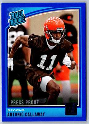 2018 Donruss Antonio Callaway #341 Rookie