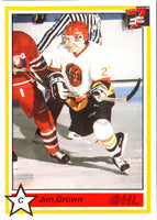 1990 7th Inning Sketch OHL Jim Brown #298