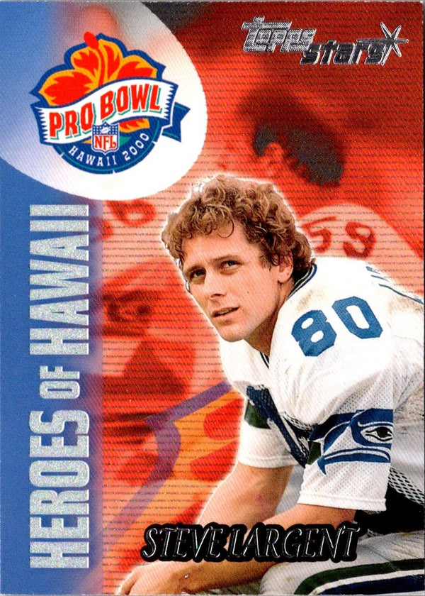 2000 Topps Stars Steve Largent #144