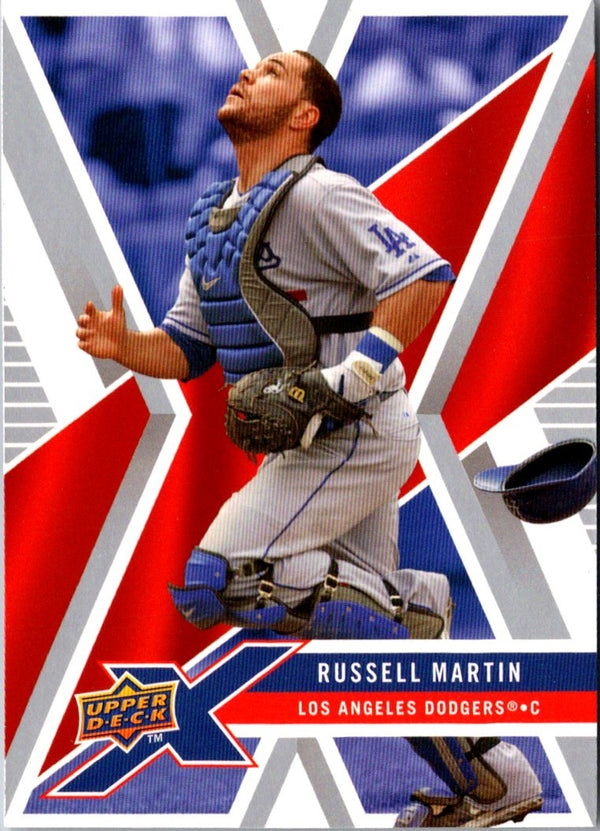 2008 Upper Deck X Russell Martin #54