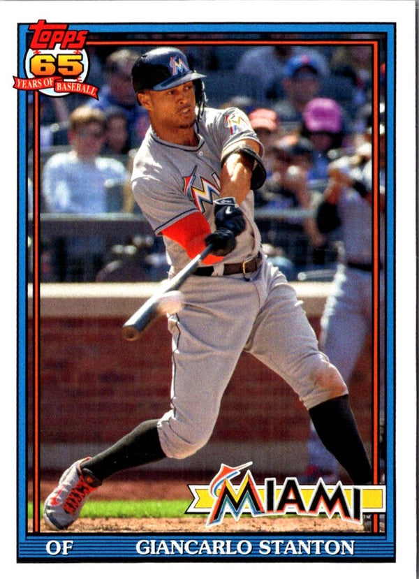 2016 Topps Archives Giancarlo Stanton #257