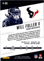 2017 Panini Prestige Will Fuller V #101