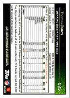 2009 Topps Thomas Jones #125