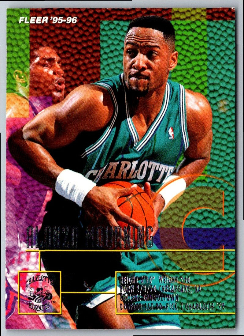 1995 Fleer European Alonzo Mourning