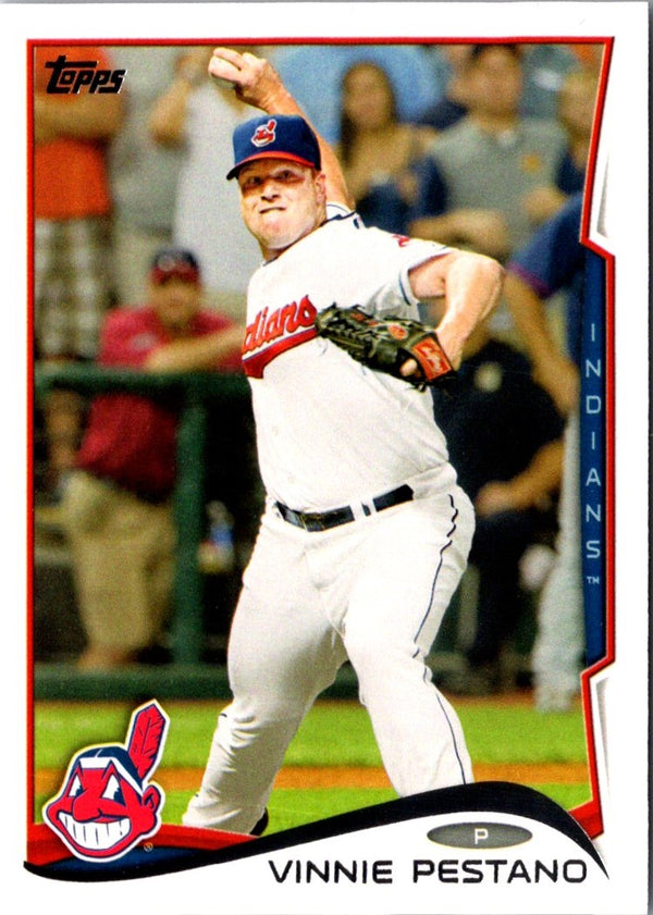 2014 Topps Vinnie Pestano #458