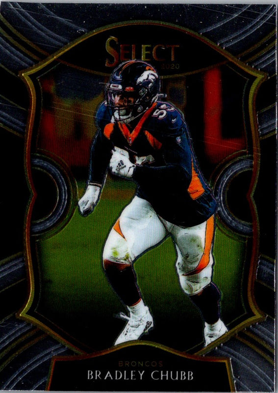 2020 Panini Select Bradley Chubb #34