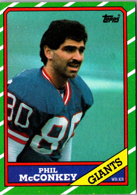 1986 Topps Phil McConkey #143 Rookie NM+