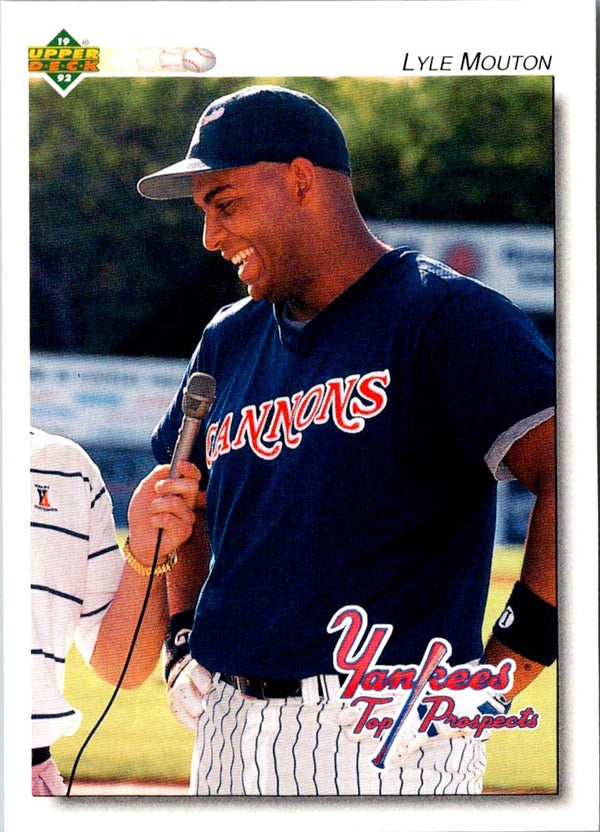 1992 Upper Deck Minors Lyle Mouton #194