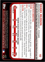 2011 Bowman Daniel Hudson #102 NM-MT