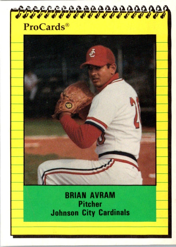 1991 ProCards Brian Avram #3968