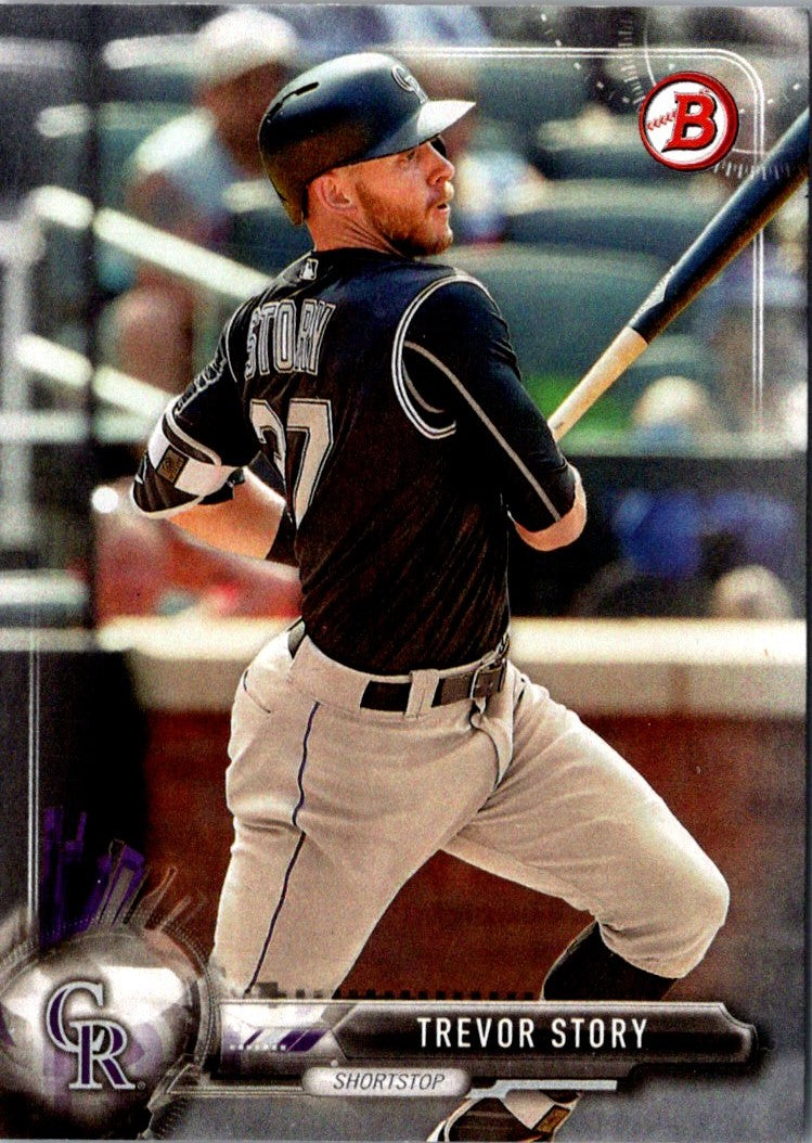 2017 Bowman Trevor Story