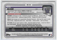 2020 Bowman Draft Sapphire Ryan Rolison Hot! #BD-36