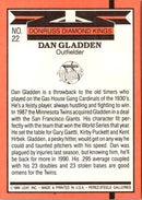 1987 Donruss Dan Gladden