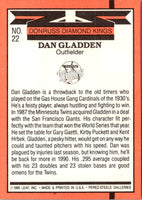 1987 Donruss Dan Gladden #22